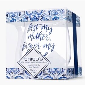 Chico's‎ Stemless Acrylic Wine Glass Tumbler For Mother